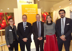 Evelien Nottebaere, KLaas-Jan de Ruiter, Peter Ollevier, Vitalina Tsourkan and Tayyar Erzurumlu of Bonar Agro