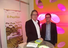Ton ten Haaf (Lights Interaction Agro) and Brian Lunde Hansen (Lindpro)