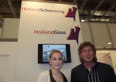 Richella van Dorssen and Marcel Schulte of HollandScherming and HollandGaas