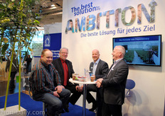 The Priva-Team: Jan Vos and Chris Reekamp, visited by Tarsten Plock and Johannes Evers