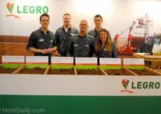 The Legro-team: Stijn Haelermans , Joep van den Boer, Henk Berendsen, Ron Smits and Brenda van Diejen