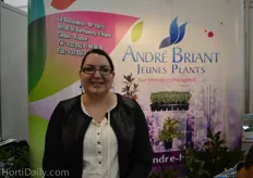 Valérie Hoinard from André Briand Jeunes Plants.