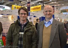 Peter De Steur from Province of East Flanders and Tom de Smedt from Hyplast.
