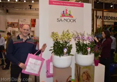 Ruud van Emmerik is sales associate to multiple nurseries. At the fair he represented SA Nook.