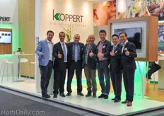 A very international selection of team members from Koppert Biological Systems.