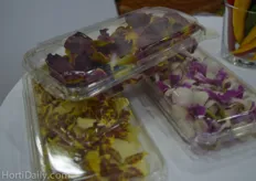 Edible orchids from Agriver.