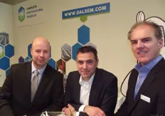 Robert-Jan de Goey, Joop Riessen and Marc Broeren of Dalsem. Dalsem launched their new website: www.dalsem.nl