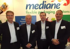 Erik Vermeijden (CreaTech), Peter Tolingen, Mike Leistikow and Robert van der Laan (Mediane)