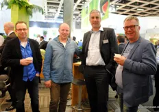 Nico Hoogendoorn, Ton Slagter, Robert Schilder (Bejo Zaden) and Peter Appelman