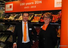 Michel Geraedts and Anja van Noort, ZON fruit & vegetables.
