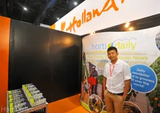 Marcus Ng of Green Grower Horti Solution recently started his own supply company in Malaysia.