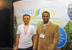 Radesham Khoday and Ganesh Mannar : Indian tissue culture growers of Palm Grove Nurseries from Bangalore.
