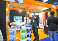 Jan Schutrups of Royal Brinkman. The international greenhouse supply company was present in Bangkok for the first time to meet new distributors to the Southeast Asian market.