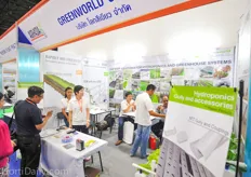 much interest for the NFT systems at the booth of Greenworld.