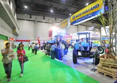 New Holland at the Agri Asia section