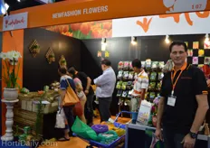 Richard Bonnet from New Fashion Flowers. We interviewed him about the activities of the company in Thailand.