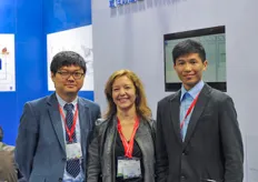 Jin Wending, Thera Rohling and Qin Xing of Priva International Beijing.