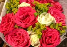 Flowers are a very popular item in luxury stores. This bouquet is sold against a price of 48 USD!