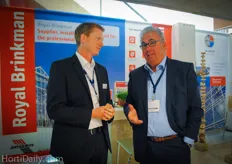 Jan Schuttrups from Royal Brinkman, together with Bas Lagerwerf of Berg Hortimotive