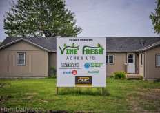 Currently, Vine Fresh Acres Ltd is already busy with the preparations for the expansion with phase II.