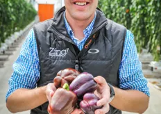 Orangeline’s president Duffy Kniaziew is proud to have so many varieties available. “It’s an exciting pleasure to serve niche markets.”