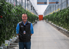 This is the most recently built expansion; a high tech Venlo greenhouse of 12 acres with a double block V system cultivation. The greenhouse also has an adiabatic cooling system on top of all the standard advanced equipment.
