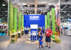 The new BASF booth.