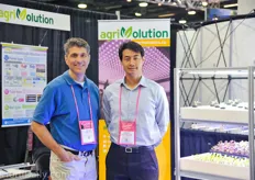 Steve Spalla and Richard Fu of AgriVolution.