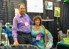 Tony and Jackie Barendregt of Cutting Edge Grower Supply.