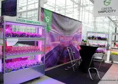 The typical LED-colours showing of at Green Simplicity