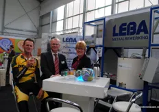 Ton Groot visited Rob Lesscher and Josee-Louise Lesscher of Leba Metaalbewerking