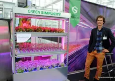 Wessel van Paassen of Green Simplicity, active in affordable LED lighting for various horticultural crops and horticulture.