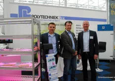 Roger Fanoy (Polytechnic), Paul van Dorrestein (IVL Refrigeration) and Sjon de Lange (Polytechnic)