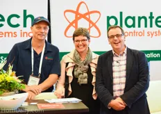 Rob Brinkert and Annelies & Cees de Groot of Plantech Control Systems in Vineland.