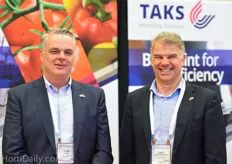 Cor Taks and Arie Meeuwissen of Taks Handling Systems.