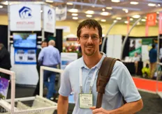 Ben Sklarczyk is growing hydroponic seed potatoes in Michigan.
