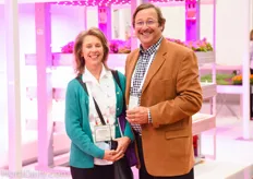 Jeff Warschauer of Nexus Greenhouses together with his wife Sharon, who recently became Green Automation America's CEO/partner.