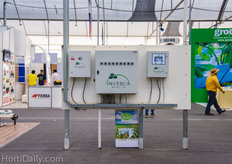 The new exhibition greenhouse was built by Inverca. After the show it will be used to grow tomatoes, until its used again for next year's show.