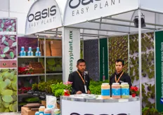 Oasis was promoting its Easy Plant systems