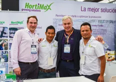 The team from HortiMax at the Dutch Pavilion.