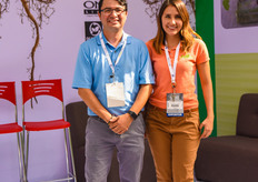 Guilermo Gonzalez and Alejandra Vazquez of Jiffy.