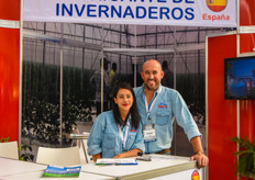 The team from Spanis greenhouse builder Ininsa.