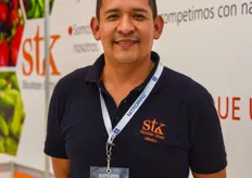 Marco Vega of Stockton promoting Timorex Gold.