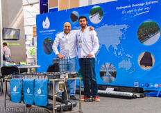 Vahid Bagheri and Fuad Arechavaleta Jr. from Hydroponic Systems.