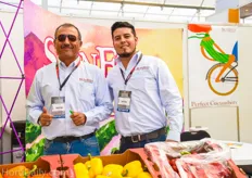 Juan Carlos Leon and Jaime Jimenez of SunFed Produce.