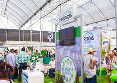 Harnois had several booths at the Expo.