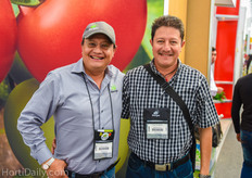 Two brothers : Martin Barrera (Berger) and Jose Luis Barrera of DISA.