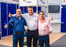 Dionisio Tendero, Rob Sandberg and Victor Flores of De Gier Mexico.