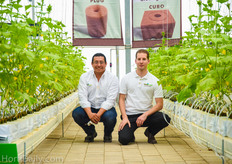 Mario Silva and Jeffrey Broersma of Peatfoam.