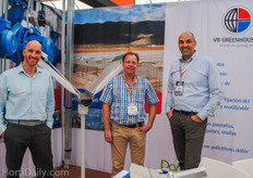 Maurice Verbakel (BOAL), catching up with Robert Marks and Edward Verbakel (VB Greenhouses)
